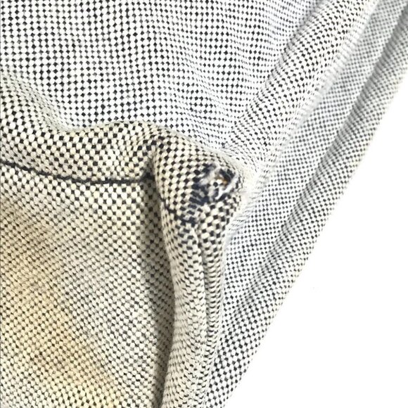 HERMES Sac Arne MM Bag Shoulder Bag Tote Bag Hand Bag cotton Black - Picture 8 of 16